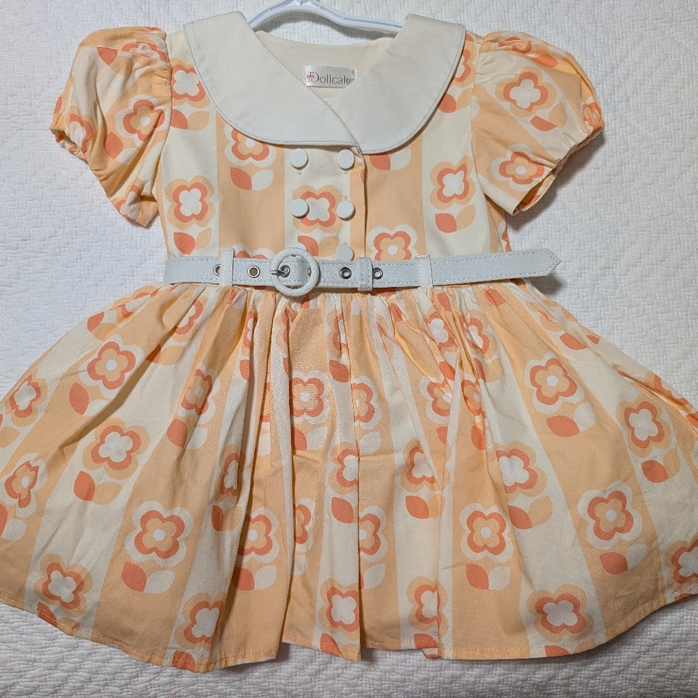 Dollcake Poppy Dress, Size 4T NWT